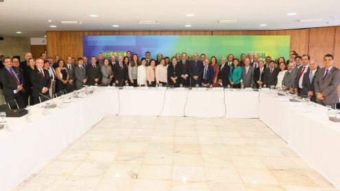 Brasília - DF, 11/03/2016. Presidenta Dilma Rousseff durante reunião com Reitores das Universidades Federais. Roberto Stuckert Filho/PR