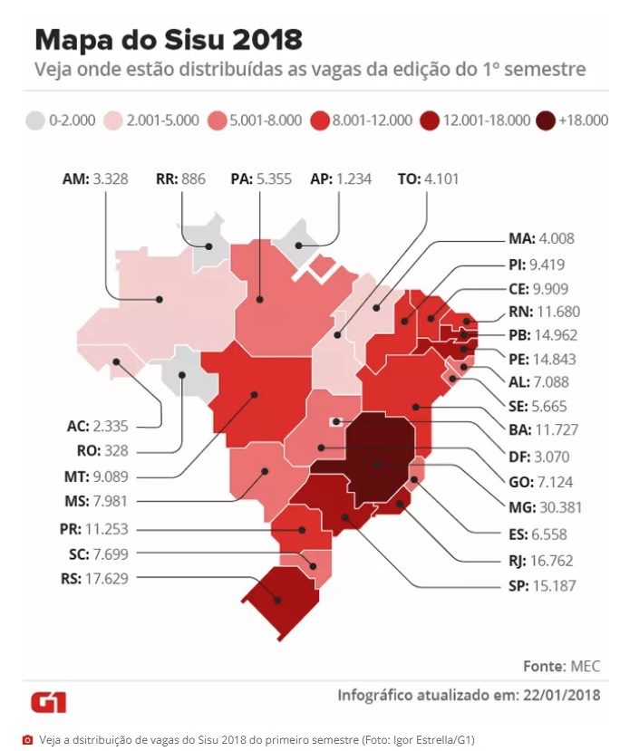 G1 - Sisu 2016: resultado é divulgado - notícias em Educação